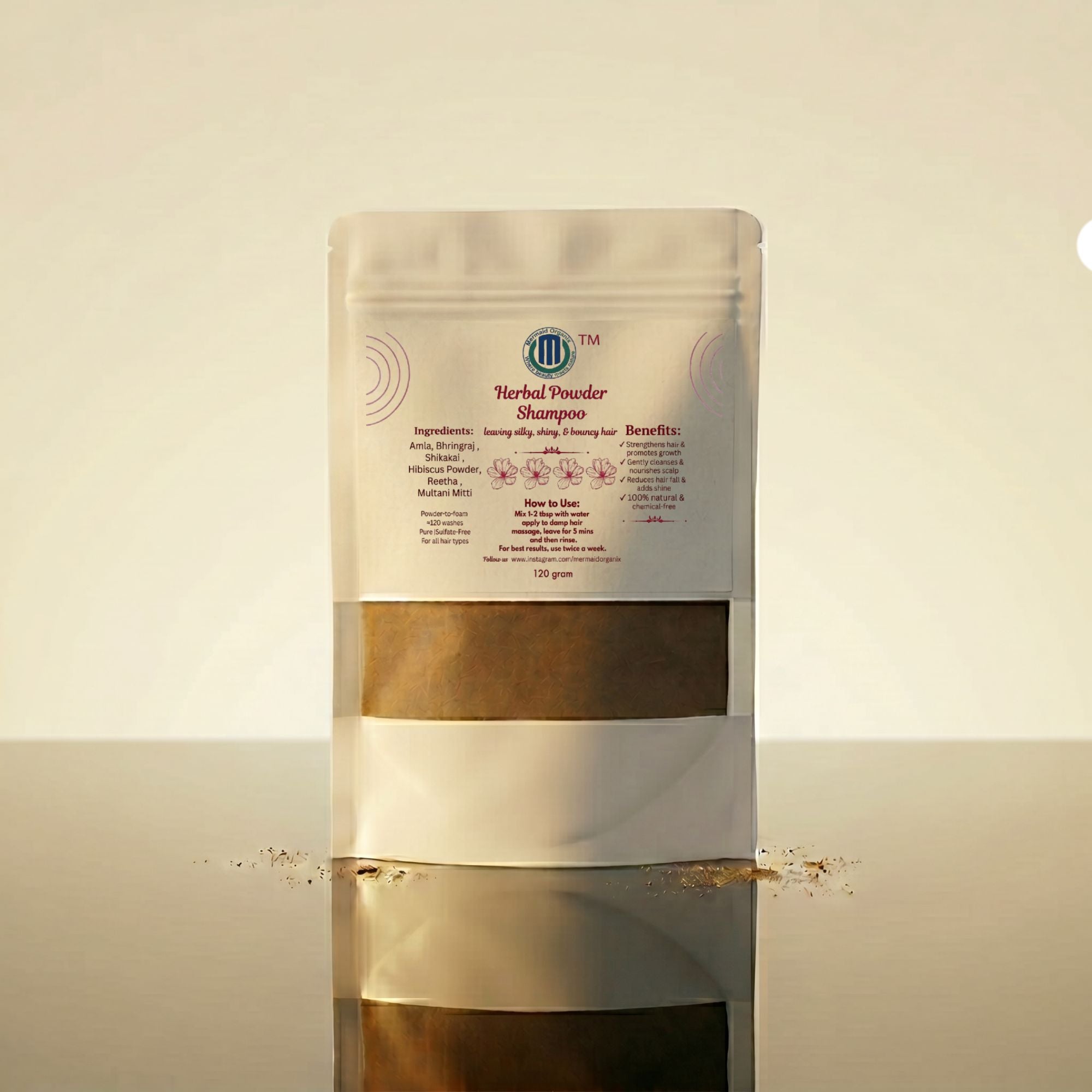 Herbal Powder Shampoo