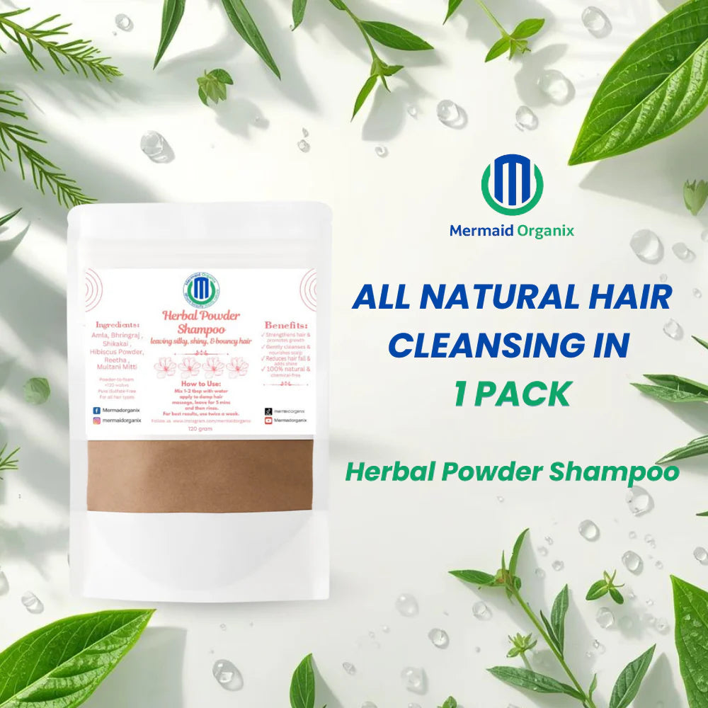 𝐇𝐞𝐫𝐛𝐚𝐥 𝐏𝐨𝐰𝐝𝐞𝐫 𝐒𝐡𝐚𝐦𝐩𝐨𝐨