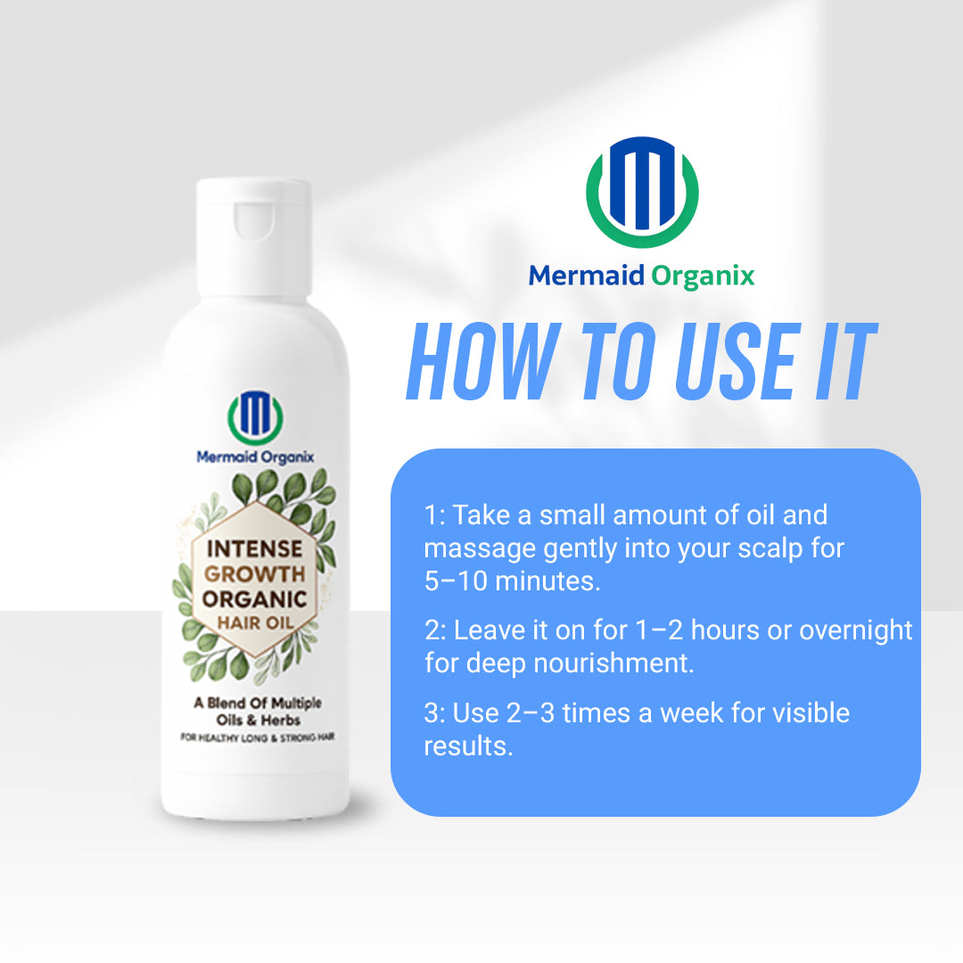 𝐈𝐧𝐭𝐞𝐧𝐬𝐞 𝐆𝐫𝐨𝐰𝐭𝐡 𝐎𝐫𝐠𝐚𝐧𝐢𝐜 𝐇𝐚𝐢𝐫 𝐎𝐢𝐥