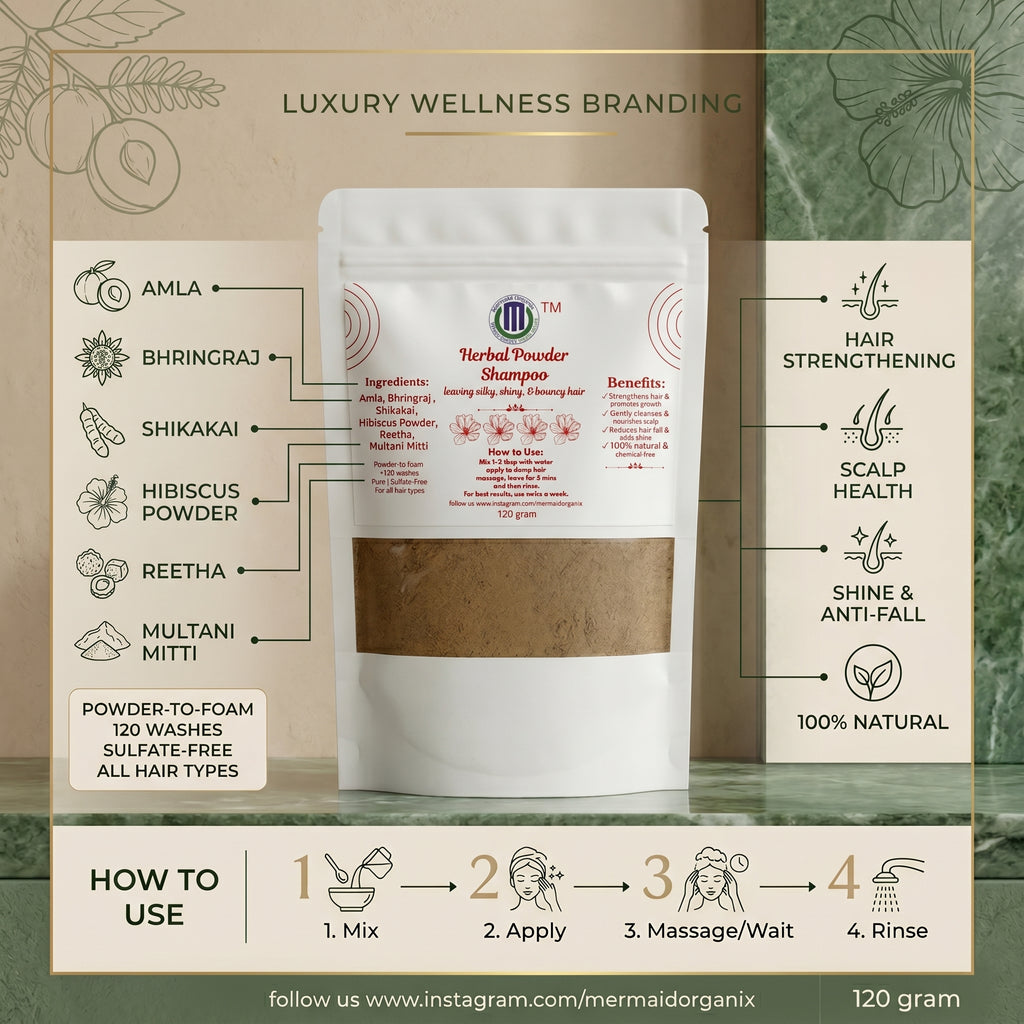 Herbal Powder Shampoo
